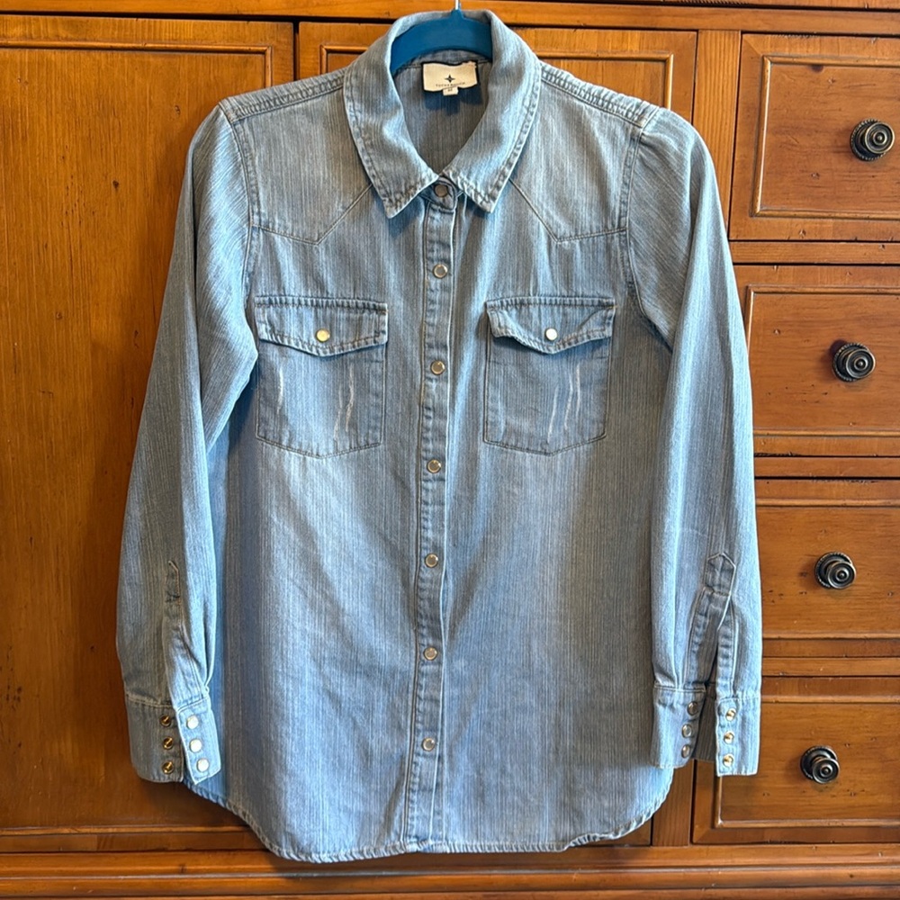 Tuckernuck Blue Button Down Shirt